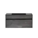 Тумба с раковиной Vincea Chiara 100 G.Stone Black VMC-2C100GS VCB-13100B