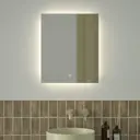Зеркало для ванной Defesto Glow DF 2503S с подсветкой 50x60см