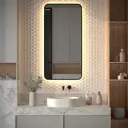 Зеркало для ванной Defesto Aura DF 2978 с подсветкой 60x120см