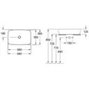 Раковина VILLEROY & BOCH Artis 00240487 цвет белый
