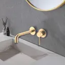 Смесители встраиваемые для раковины VODA Vessel Gold VSL28G цвет золотой