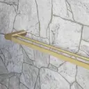 Держатель полотенец WasserKRAFT двойной Aisch K-5940 (золото матовое)