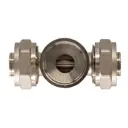 Тройник комбинированный СТМ 16x3/4"x16 мм латунь CTF01634