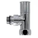 Вентиль угловой СТМ Термо CPV03412 для полотенцесушителя 3/4"х1/2" гайка-штуцер