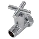 Вентиль прямой СТМ Термо для полотенцесушителя 1x3/4" гайка-штуцер