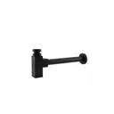 Сифон для раковины BelBagno BB-SMQ2-NERO цвет черный