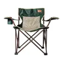 Кресло складное FT-002 Camping World Villager S с подстаканником 56x82 см до 120 кг зеленое