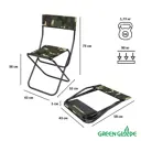 Стул садовый складной Green glade РС330 32x 43x38 см ПВХ камуфляж