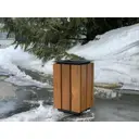 Урна уличная Mirozdanie UF0400 Forest 400 графит