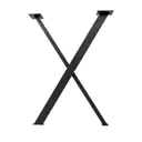 Подстолье для обеденного и письменного стола Duck&Dog Х 710 71 см сталь цвет черный 2 шт