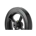 Большегрузное чугунное колесо А5 D 85 без крепления Ø250 мм 350 кг резина