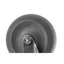 Аппаратное колесо А5 340125S поворотное без тормоза с площадкой Ø125 мм 150 кг термопластичная резина