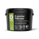 Краска фасадная силиконовая Olsta Exterior silicone матовая цвет белый база A 2.7 л