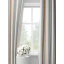 Шторы на шторной ленте decoracion В стильную полоску #33010206, 145x275см, цвет голубой и бежевый