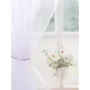 Тюль Дождик YML1342 на шторной ленте 200x140 см, цвет сиреневый