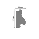 Багет комплект Decomaster FM10-2, 60x25x1425 мм