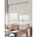Рулонная штора Блэкаут Domlegrand 120x175 цвет экрю