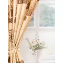 Штора Геометрия YML1844 на шторной ленте 250x200 см, цвет коричневый