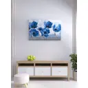 Картина на холсте Great Idea "Синие цветы" 100x60 см, 9480