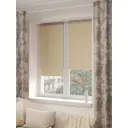 Рулонная штора Блэкаут сильвер Domlegrand 98x175 цвет бежевый