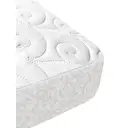 Наматрасник Inva стеганый "Перо жар-птицы" 120x200x35 борт