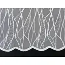 Тюль Жаккард Волны 250x300 белый