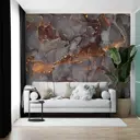 Фотообои флизелиновые Luxury walls № 1 300x270 см Мрамор-флюид