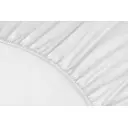 Простыня Ecotex Моноспейс 160x200 см сатин на резинке белый