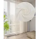 Тюль на шторной ленте органза 500x250 см цвет бежевый