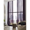 Тюль на шторной ленте Helga Тавия 150x300 цвет фиолетовый