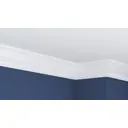 Потолочный плинтус Glanzepol GP-105 2000x102x217 мм подходит для натяжного потолка
