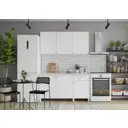 Кухня Горизонт Поинт Поинт150бел 150x215x60 см ЛДСП цвет белый