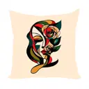 Подушка декоративная Zaberite Мадам с цветком 3823, 40x40 см