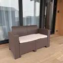 Диван садовый Royal family LANA_sofa2_BR LANA LUX 64 см x 129 см x 76 см полипропилен коричневый