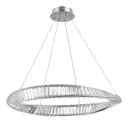 Светильник подвесной светодиодный ST Luce Ritorto Sl6204.111.01 16 м² нейтральный белый свет цвет хром