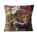 Подушка декоративная Zaberite Котенок и ангел 4506, 40x40 см