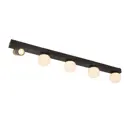 Люстра потолочная светодиодная Arte lamp A2608pl-5bk 2 м² нейтральный белый свет цвет черный