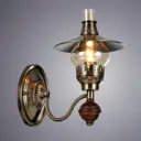 Светильник настенно-потолочный Arte Lamp Trattoria A5664AP-1AB 1 лампа цвет прозрачный