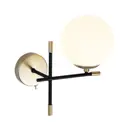 Настенный светильник Arte lamp A2225ap-1bk цвет черный