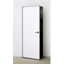 Дверь скрытая CityDoors Secret глухая 80x200см грунтовка левое наружное открывание цвет короба серый с замком и петлями