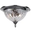 Светильник потолочный Crystal Lux NUOVO NUOVO PL3 CHROME 3 лампы 10 м² цвет хром