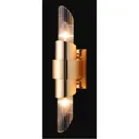 Настенный светильник Crystal Lux JUSTO JUSTO AP2 GOLD цвет прозрачный