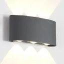 Настенный светильник светодиодный Crystal Lux CLT 023 CLT 023W3 DG теплый белый свет цвет серый