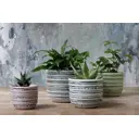 Горшок цветочный Кукушка Композит d 15.4 см 12.9 см 1.6 л глина белый