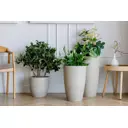 Горшок цветочный Песок Композит d 30 см 27.8 см 13 л бетон белый