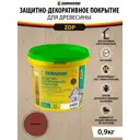 Пропитка для дерева ZERWOOD ZDP4 аквалазурь махагон 0.9 кг