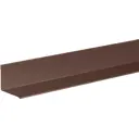 Планка для внутренних углов 50x50 мм 2 м 0.4 мм коричневый RAL 8017