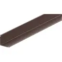 Планка угла внутренняя 50x50x1250 мм цвет коричневый