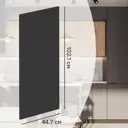 Фасад для кухонного шкафа София грей 44.7x102.1 см Delinia ID ЛДСП цвет серый