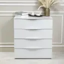 Комод Трия 80x87x42 см 4 ящика ЛДСП цвет бежевый 150603